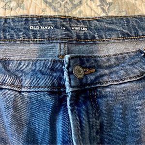 Old Navy High-waisted Wide-leg jeans
